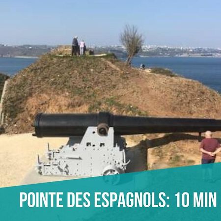 Maison Spacieuse A Deux Pas De La Plage Roscanvel エクステリア 写真