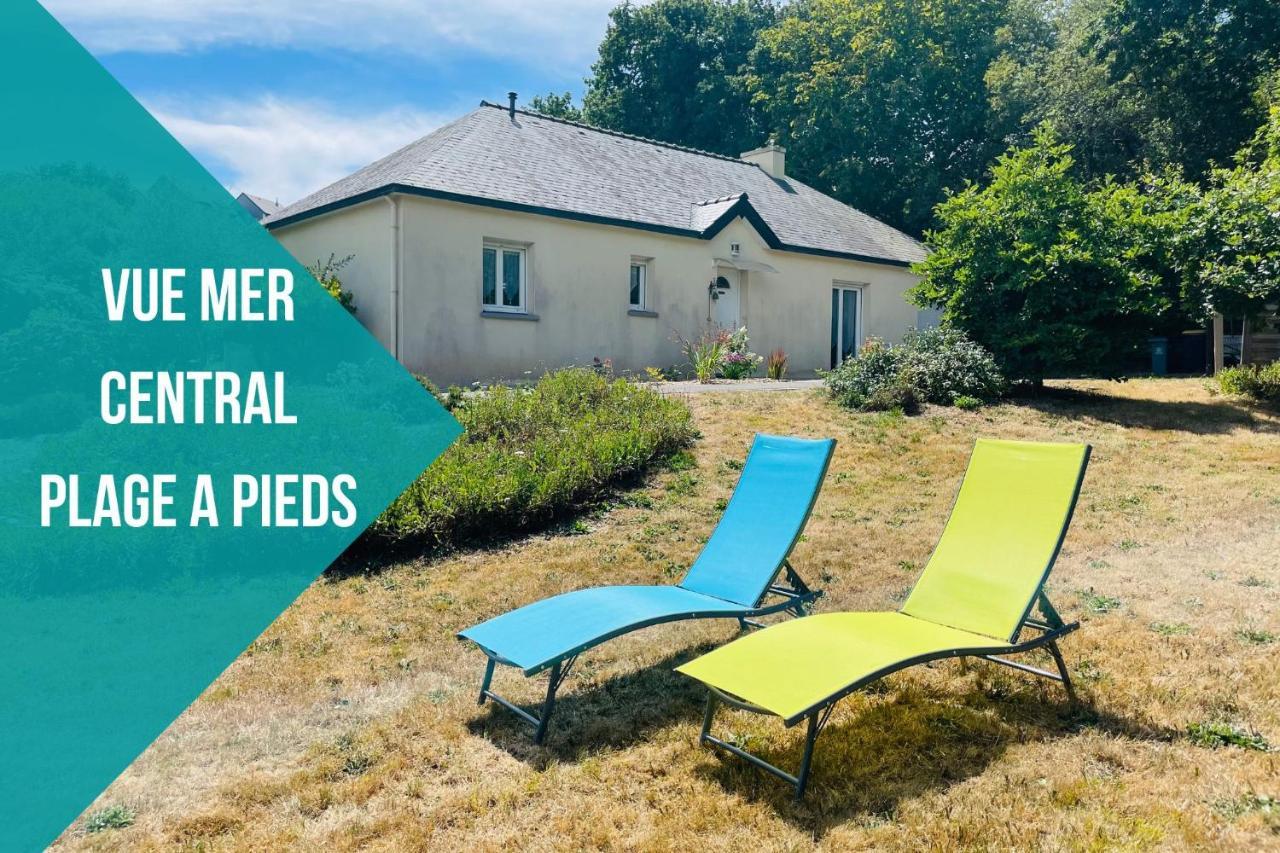 Maison Spacieuse A Deux Pas De La Plage Roscanvel エクステリア 写真
